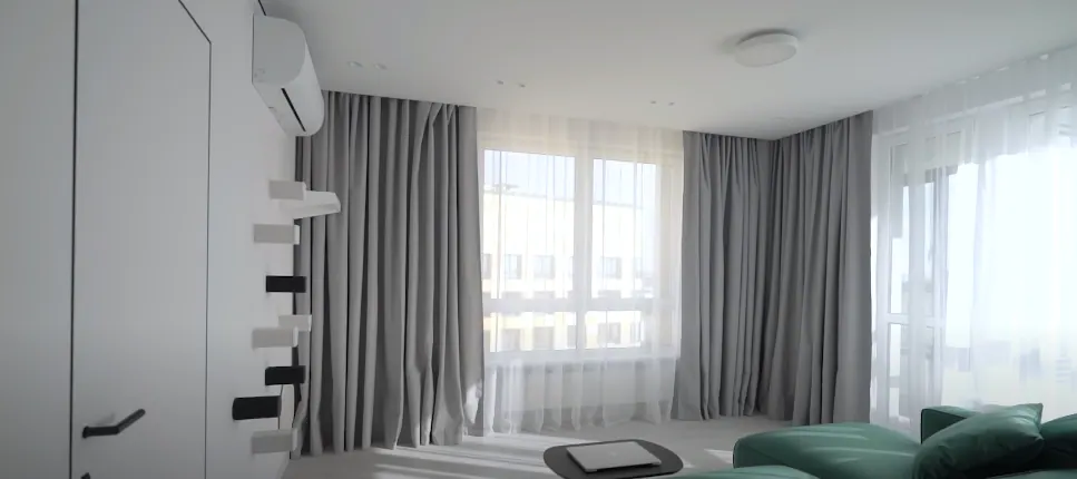 Матовый натяжной потолок — Коломна, Гражданская, 2, фото 2