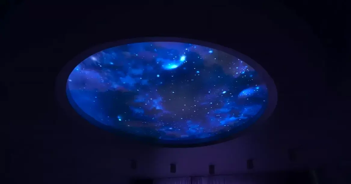 Натяжной потолок с эффектом Double Vision — Коломна, Дзержинского, 25, фото 1