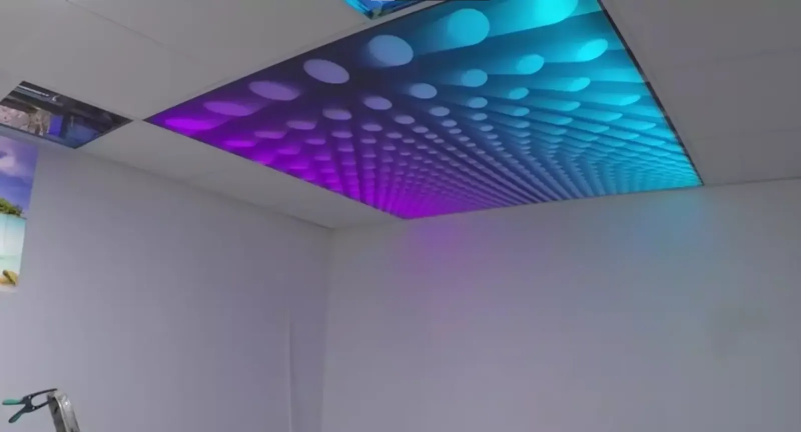 3D натяжной потолок для офиса — Коломна, улица Октябрьской революции, 318а ст2, фото 3